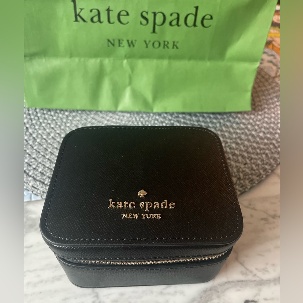 Kate Spade Madison Saffiano Leather Jewelry Travel Case